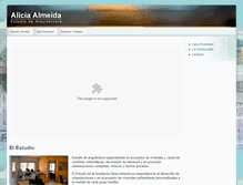 Tablet Screenshot of estudioalmeida.com.ar